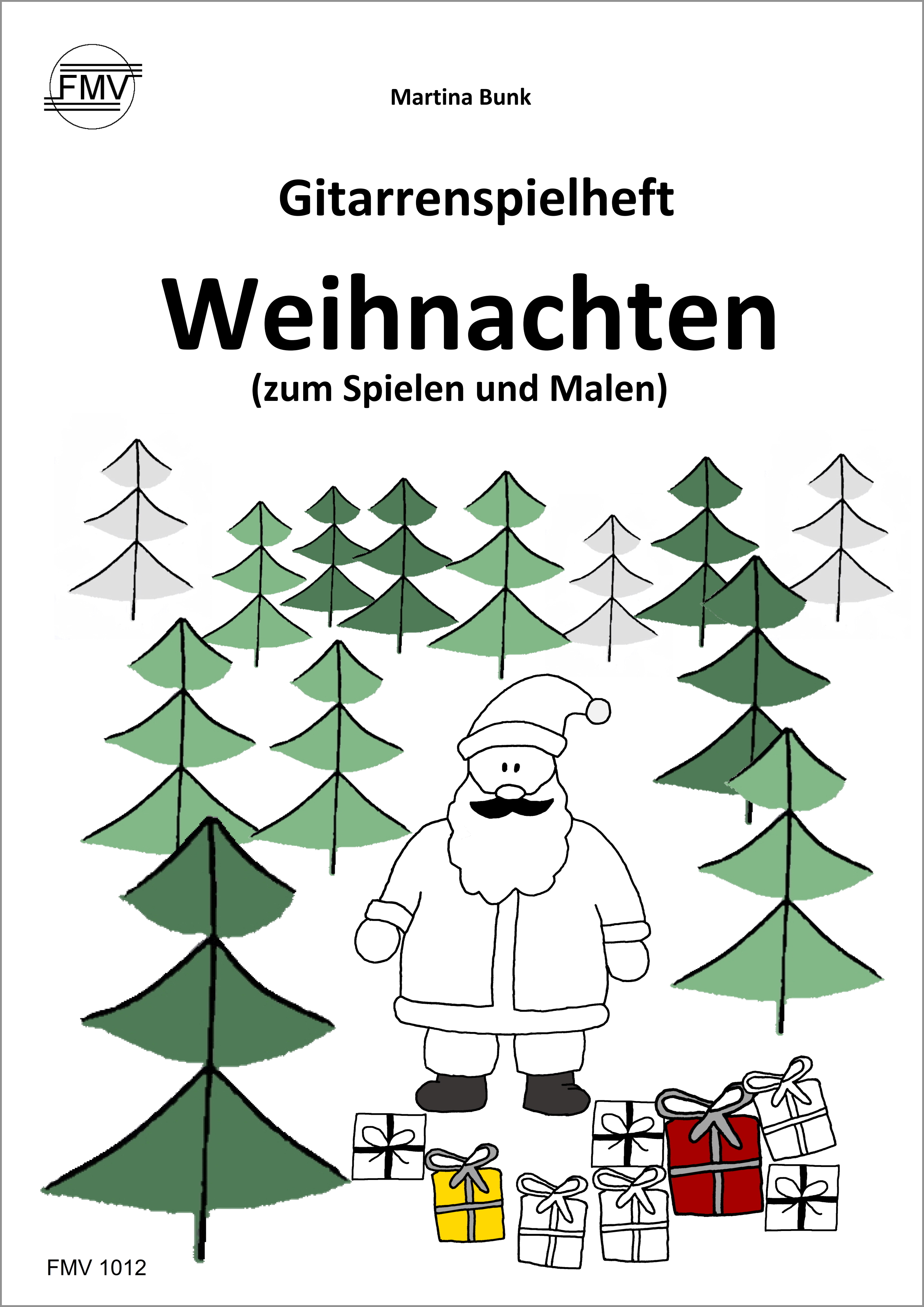 Gitarrenspielheft Weihnachten